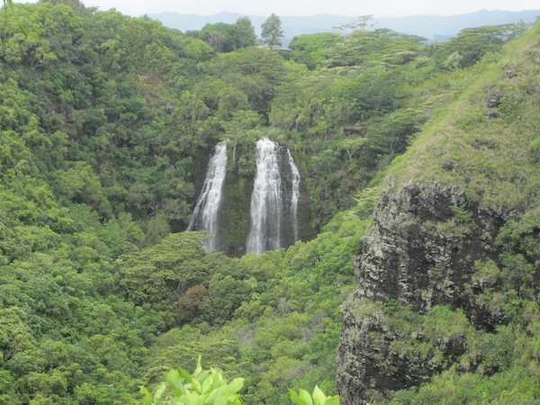 Opaekaa Falls.