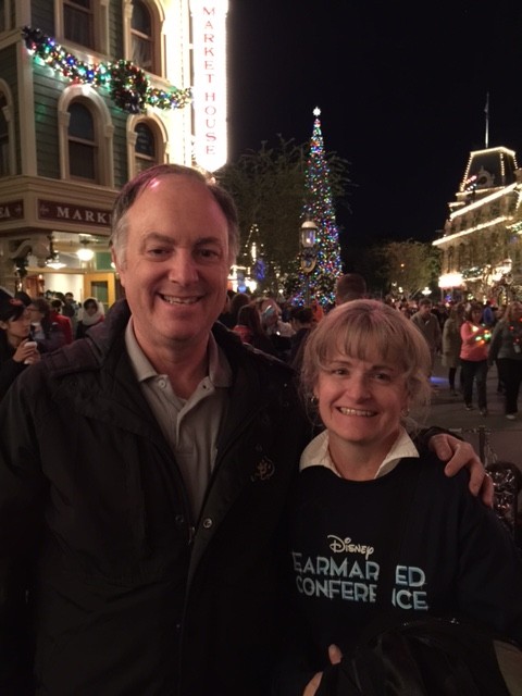 tim and anne at disneyland