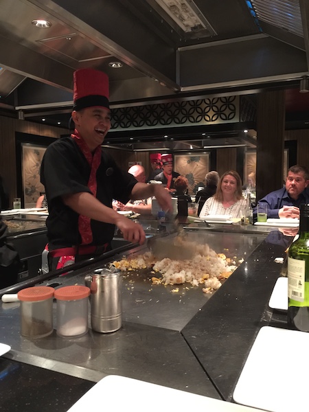 teppanyaki on ncl escape