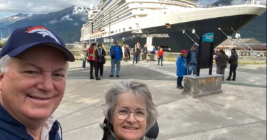 Tim and Anne’s Holland America Alaska Cruise Tour August 2022